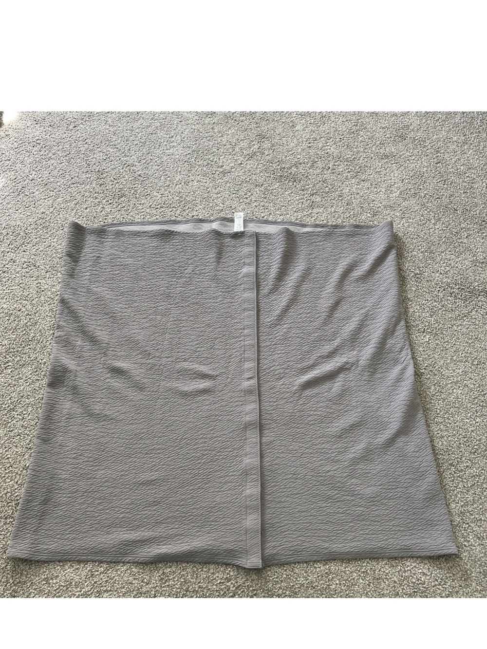 lululemon athletica Gray Textured Pencil Skirt